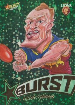 2017 Select Footy Stars - Starburst Caricatures #SB7 Mitch Robinson Front